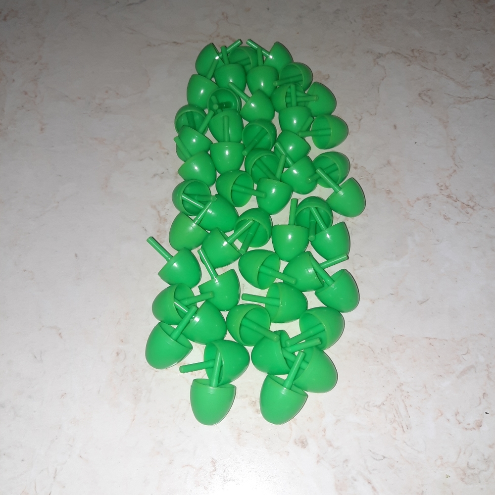 Quercetti Mosiac Pegs 50 Green Pieces